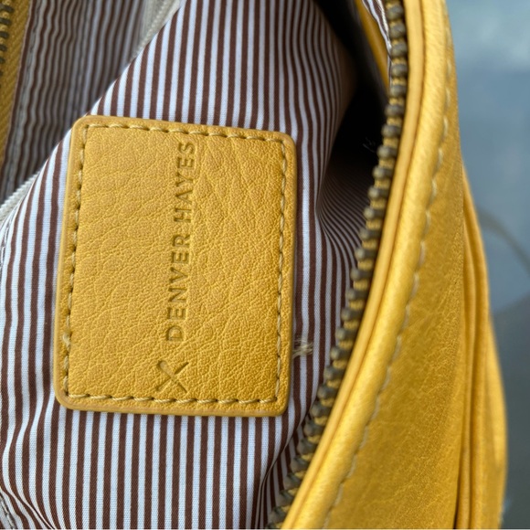 Denver hayes genuine leather shoulder bag - Picture 7 of 9